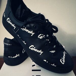 Givanchy Black Sneakers (new with box)